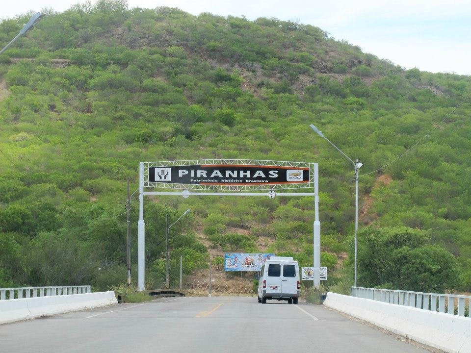 Chegada em Piranhas, Alagoas