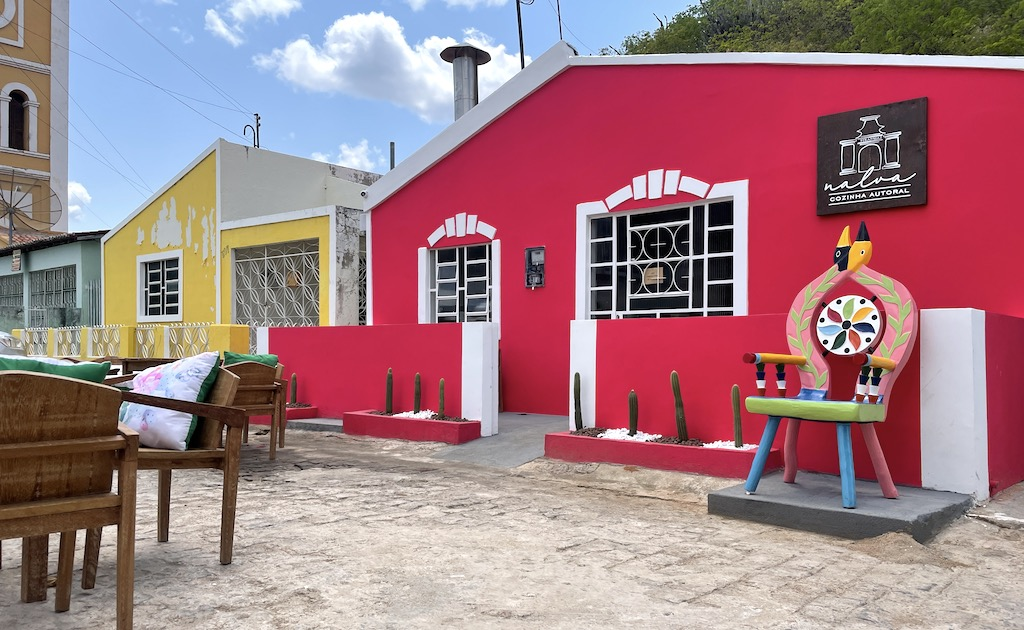 Restaurante Nalva Cozinha Autoral, em Piranhas, Alagoas.