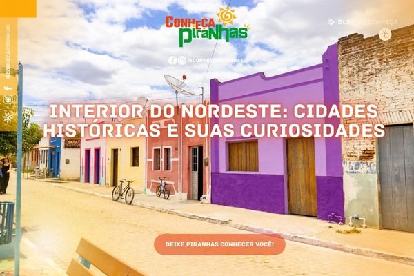Interior do Nordeste: Cidades históricas e suas curiosidades - Conheça Piranhas